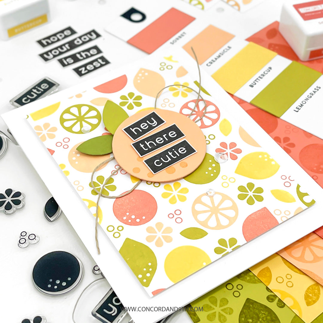 Citrus Twist Turnabout™ Stamp Set