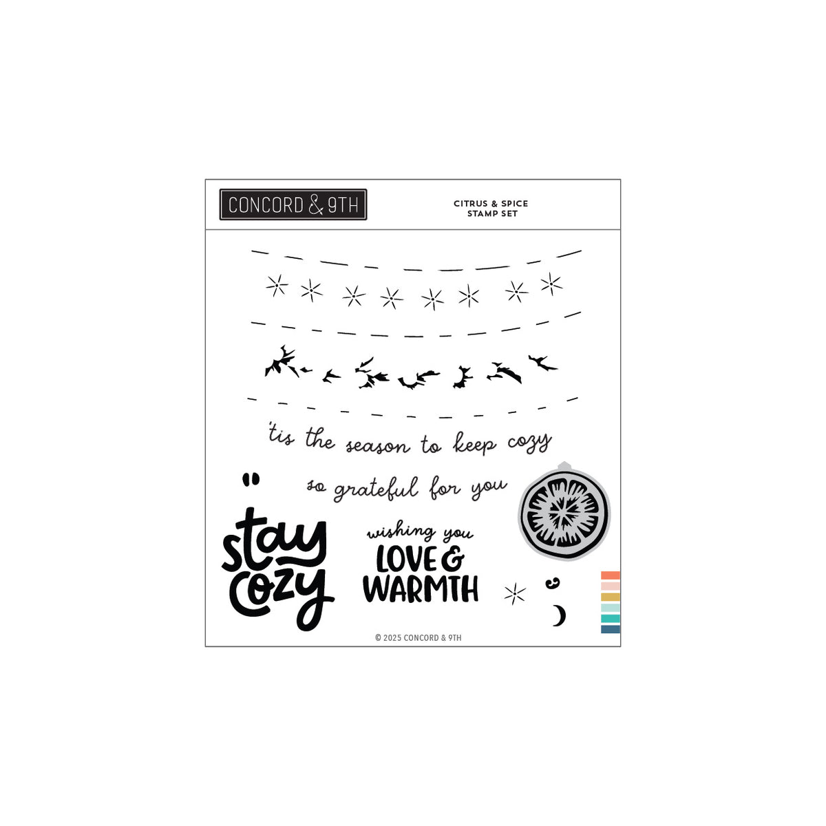 Citrus &amp; Spice Stamp Set