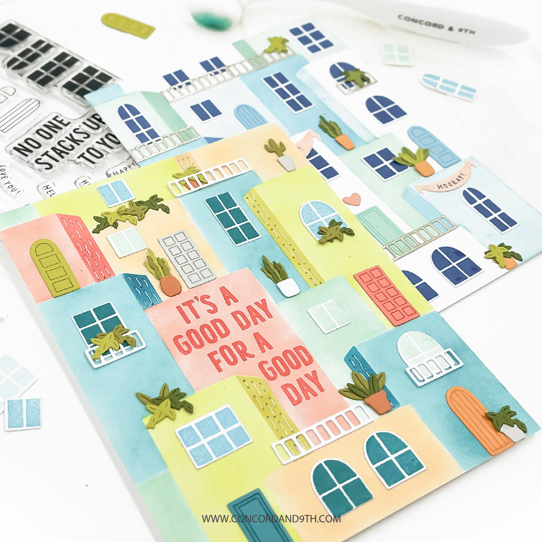 City Block Stamp Set