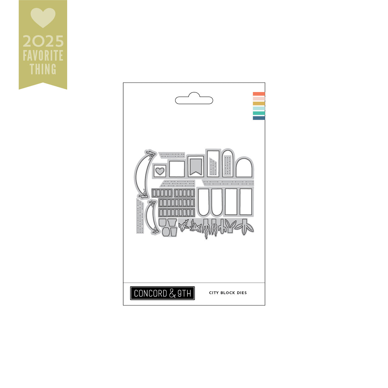 City Block Stamp Set