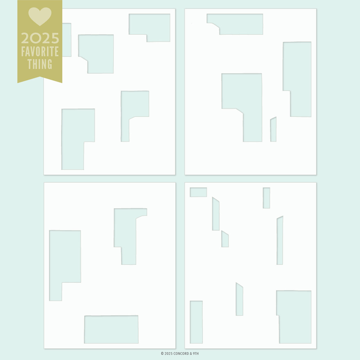 City Block Stencil Pack