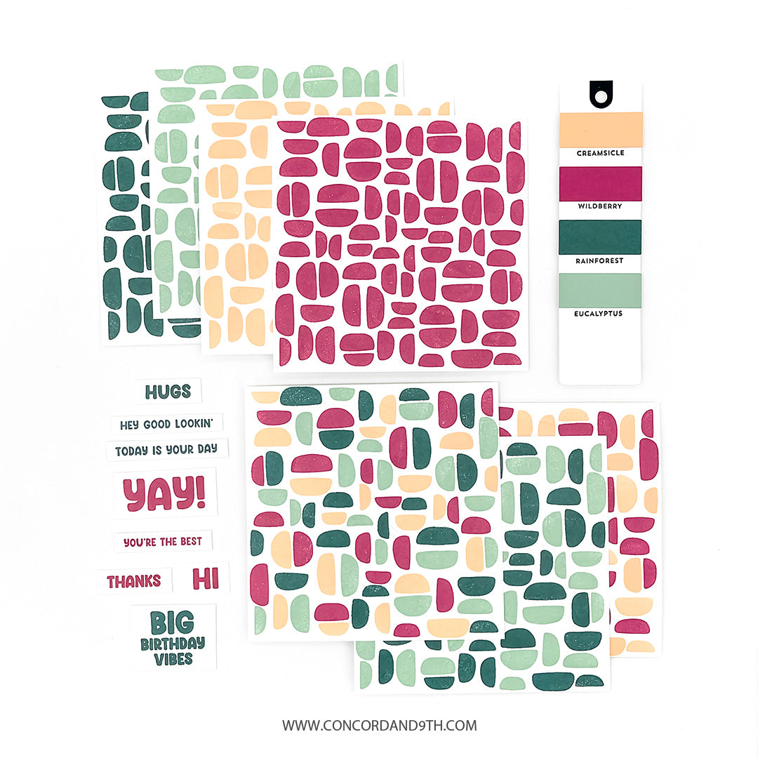 Contempo Turnabout™ Stamp Set