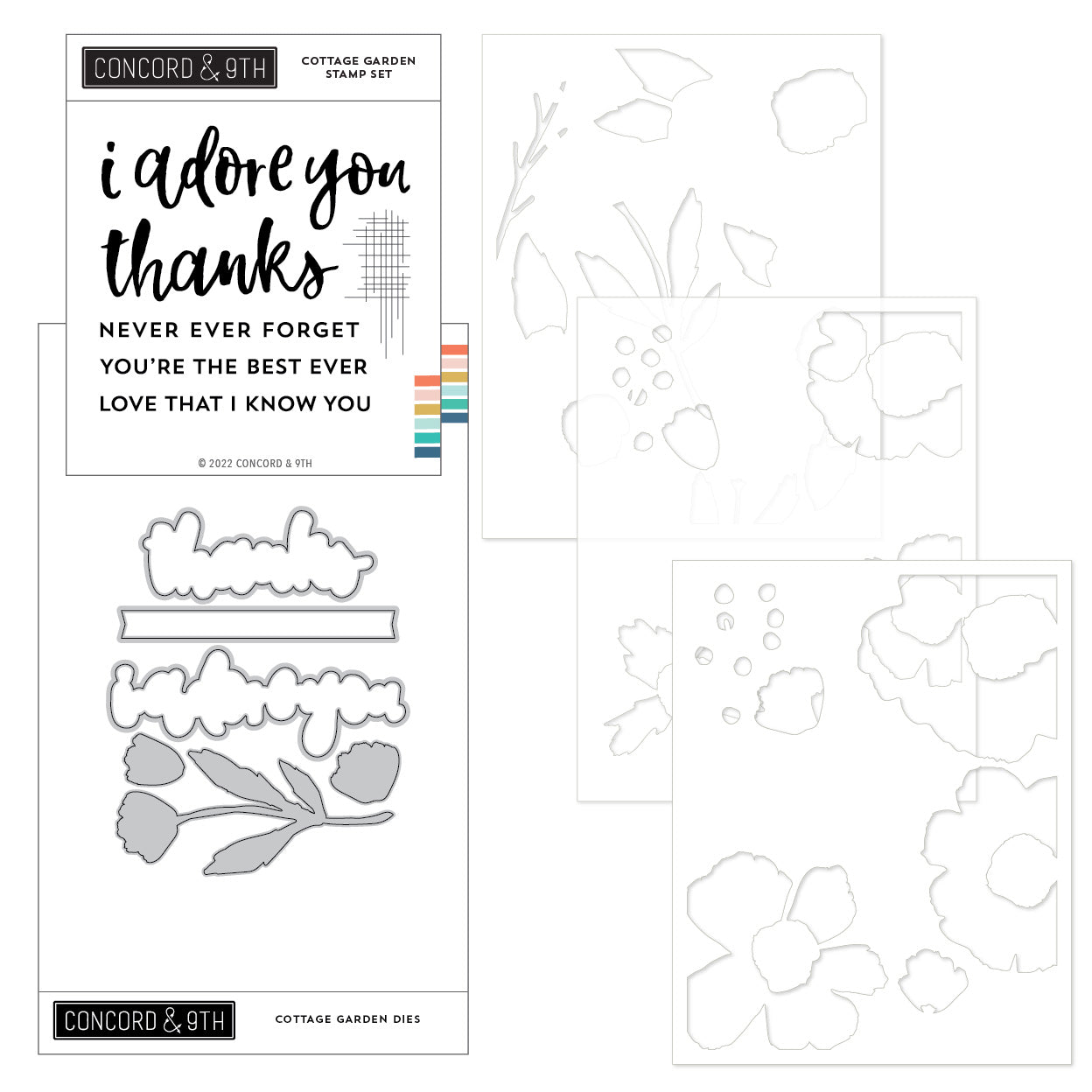 Paquete de jardín de cabañas