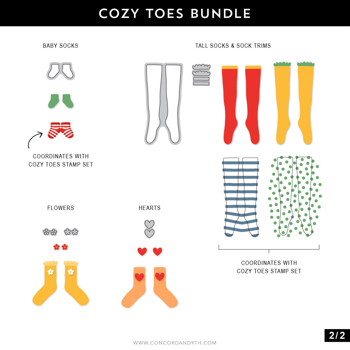 Cozy Toes Stamp Set