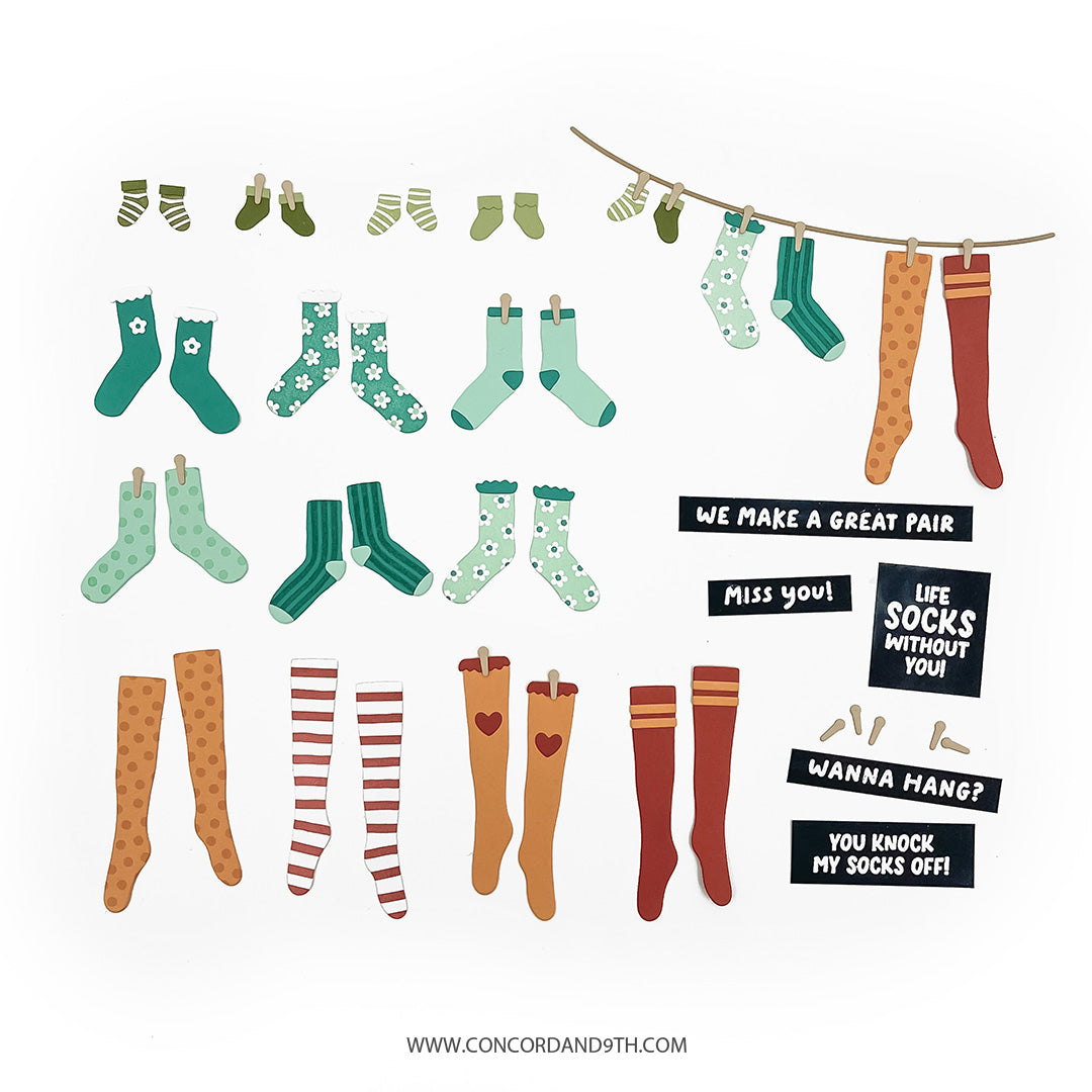 Cozy Toes Stamp Set