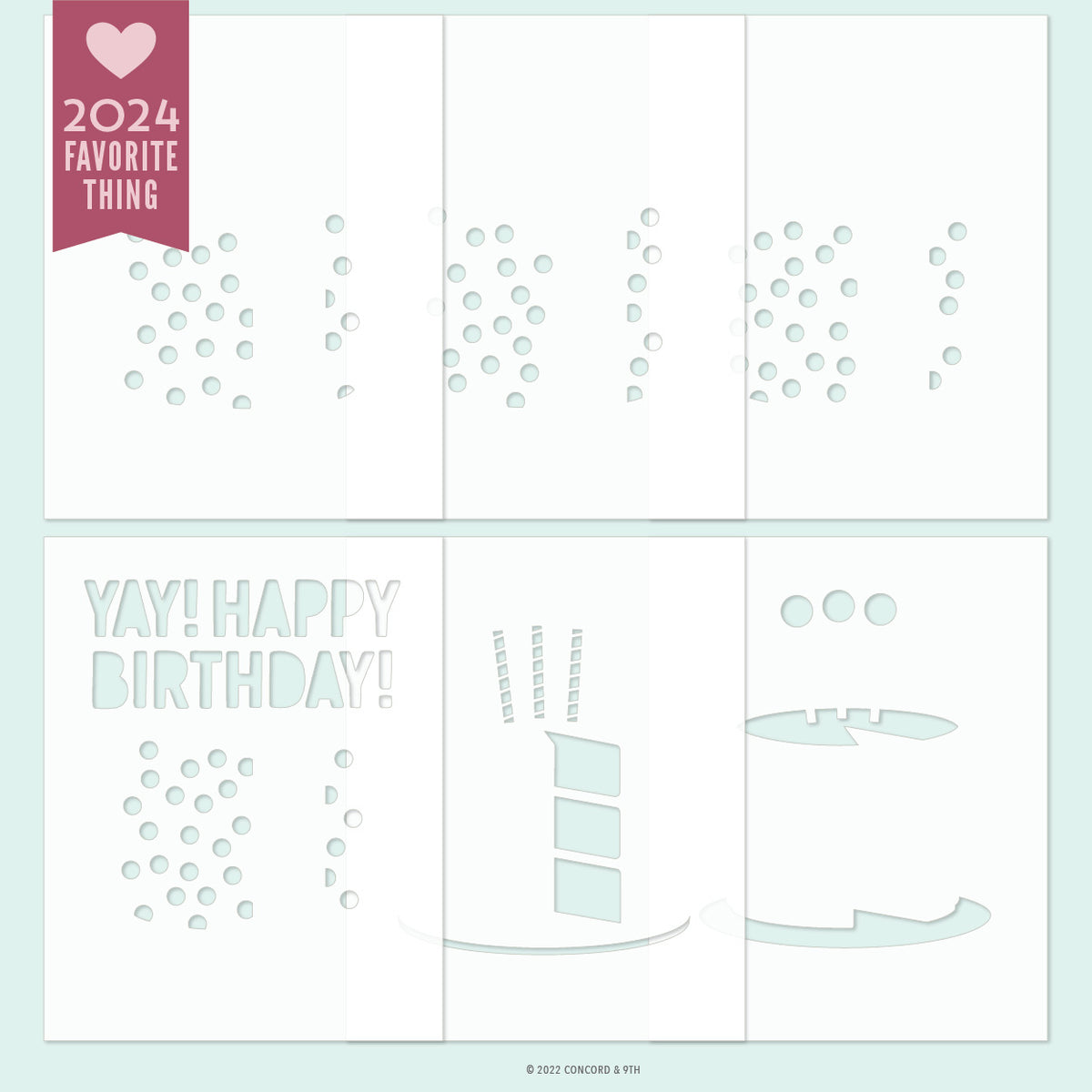 Cut the Cake Stencil Pack