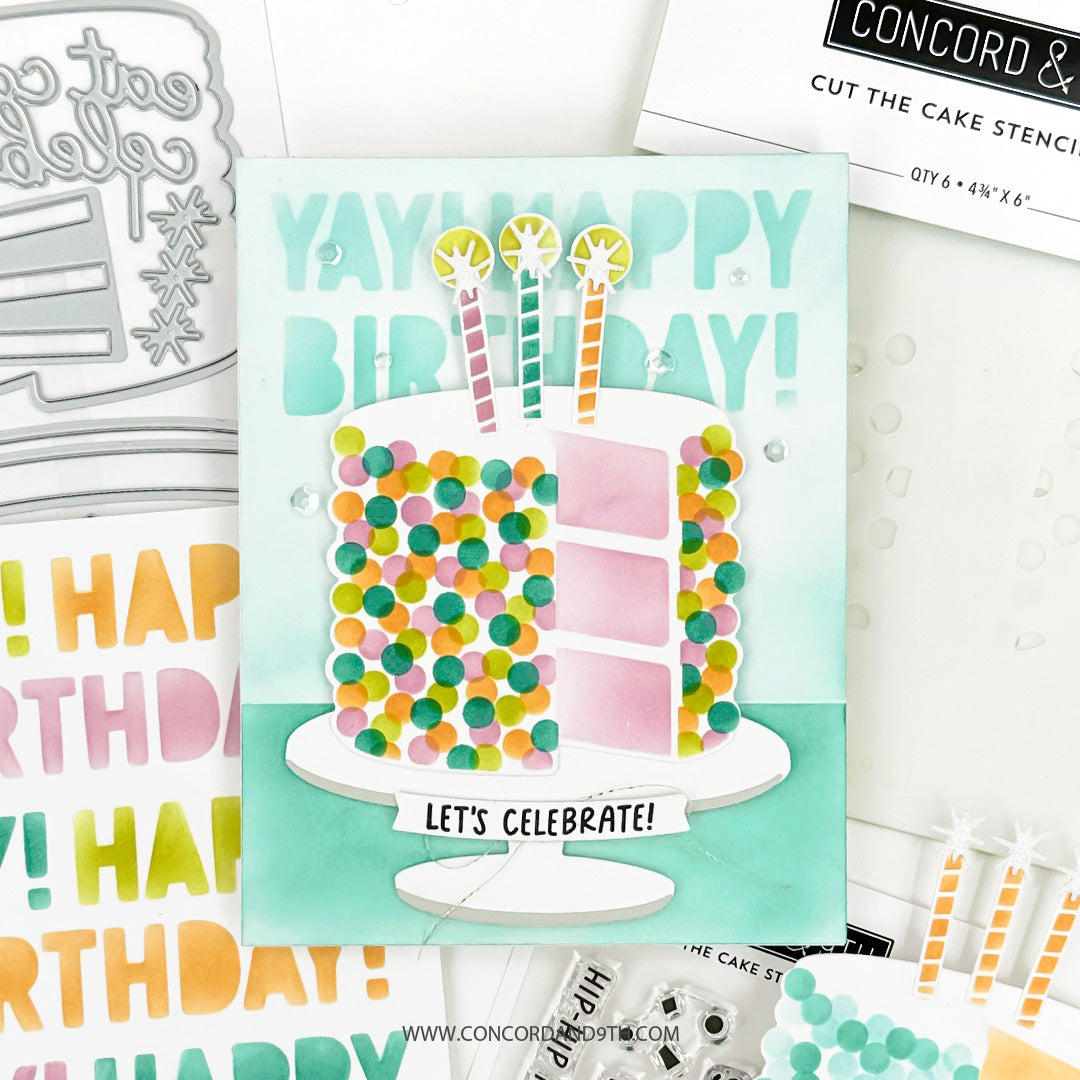 Cut the Cake Stamp Set