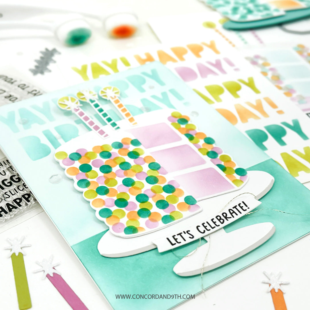 Cut the Cake Stamp Set