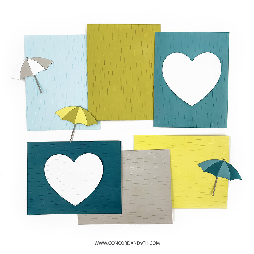 Dashed Lines Embossing Folder