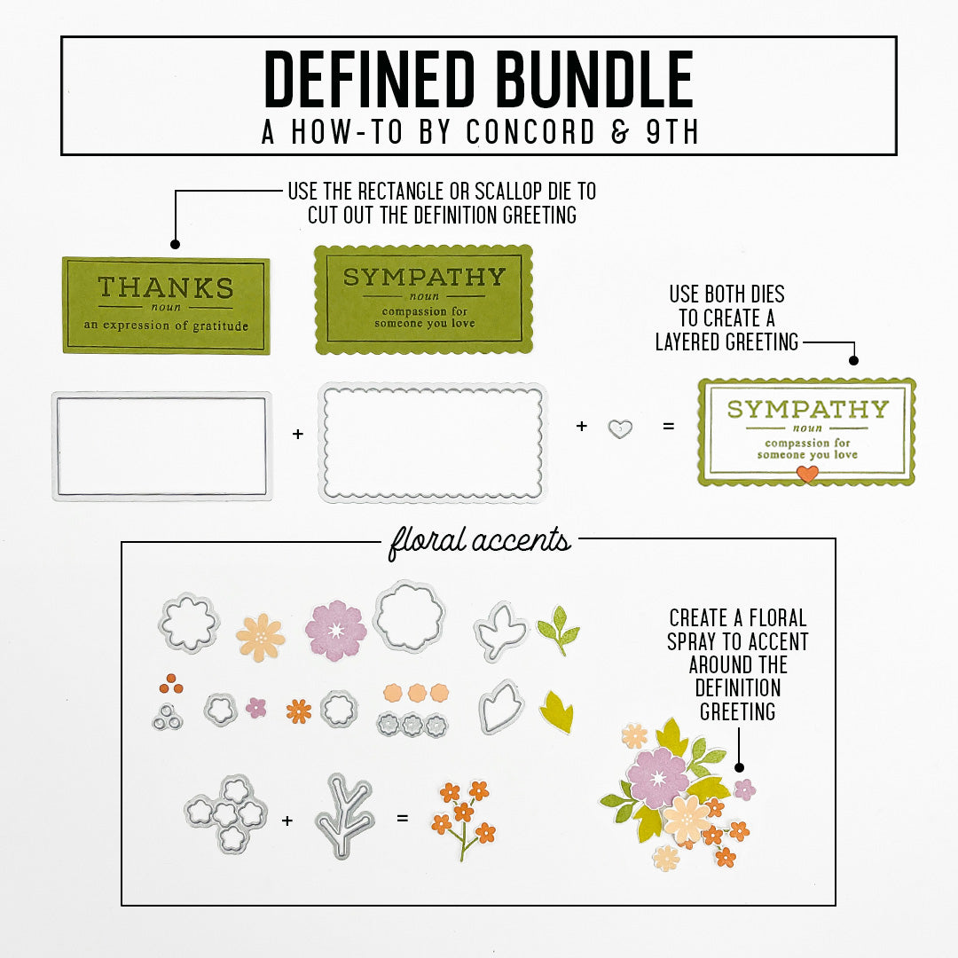 Defining Stamp Images Defined Stamp Set - Concord & 9th