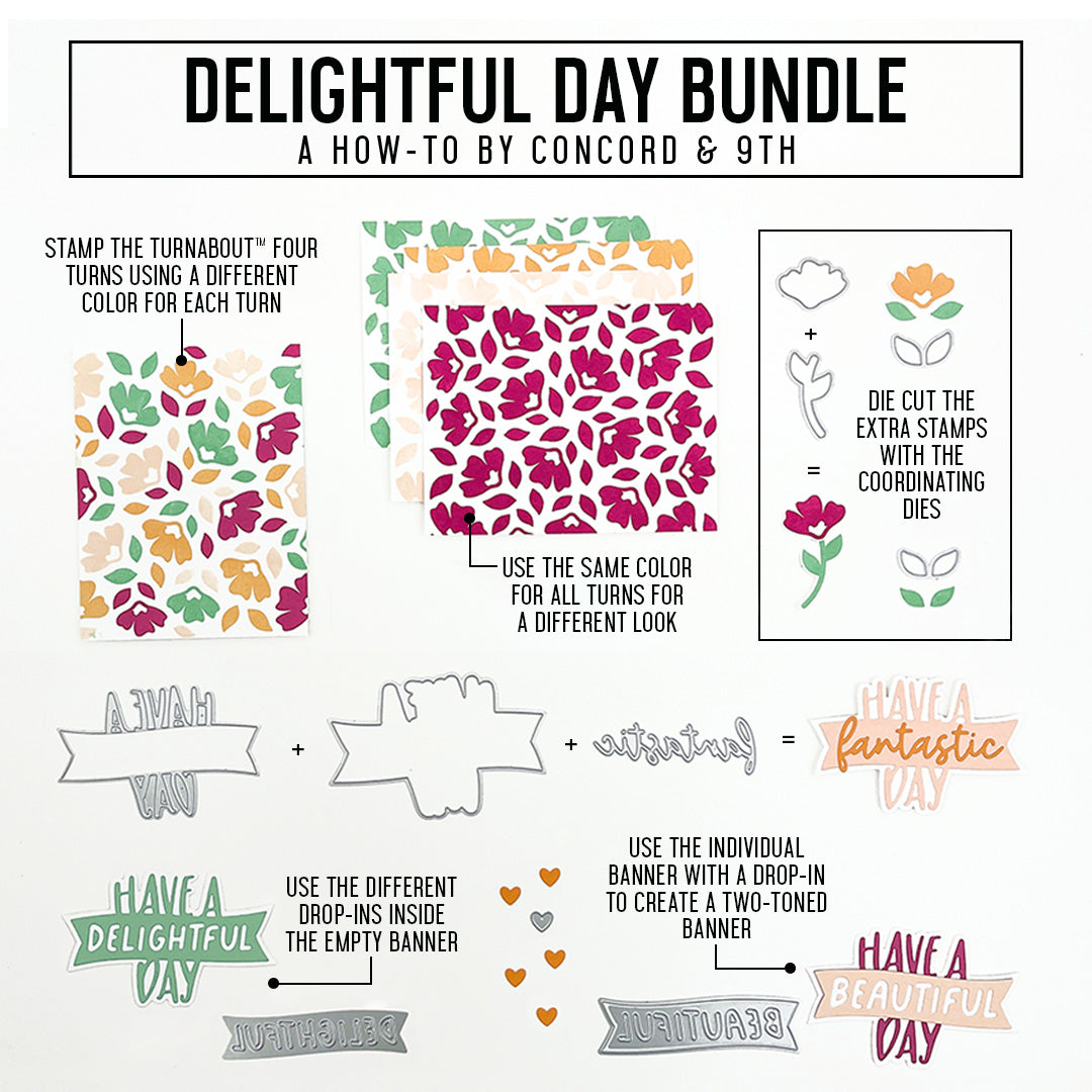 Delightful Day Turnabout™ Stamp Set