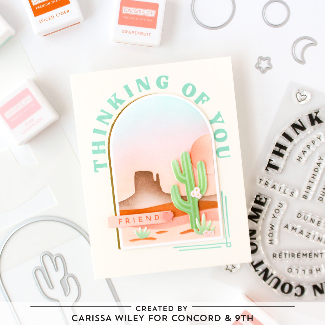 Desertscape Stencil Pack