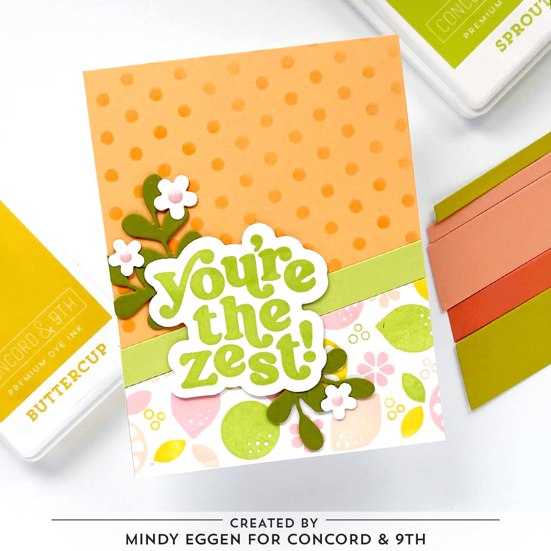 Dots &amp; Blossoms Stencil Pack