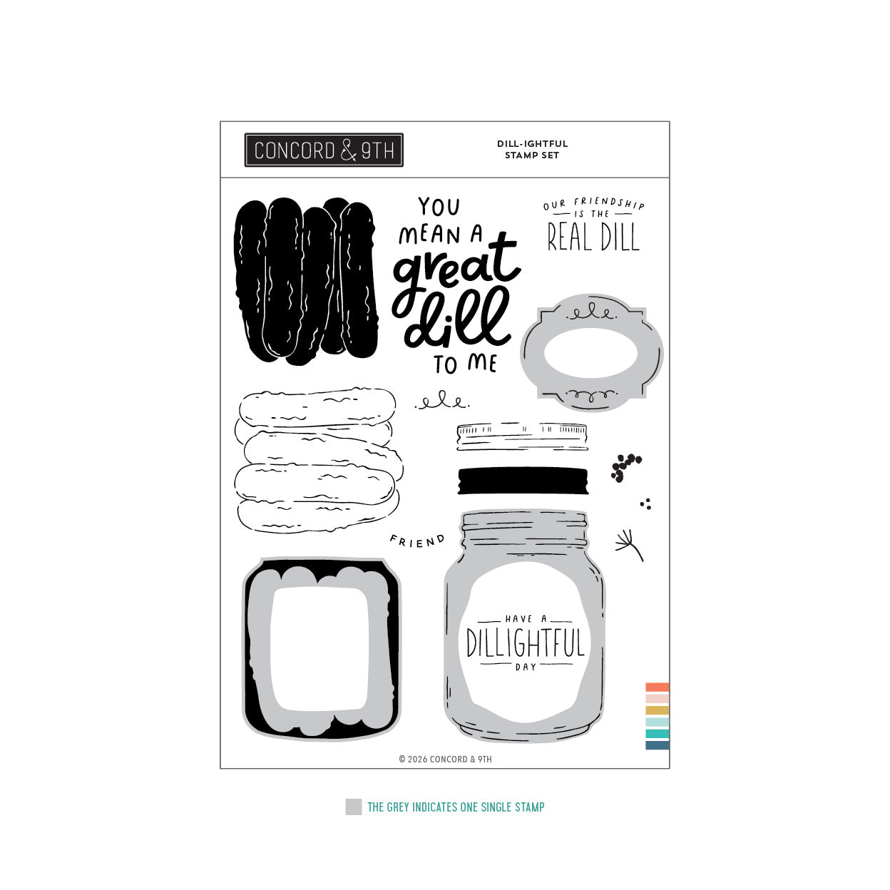 Dill-ightful Stamp Set