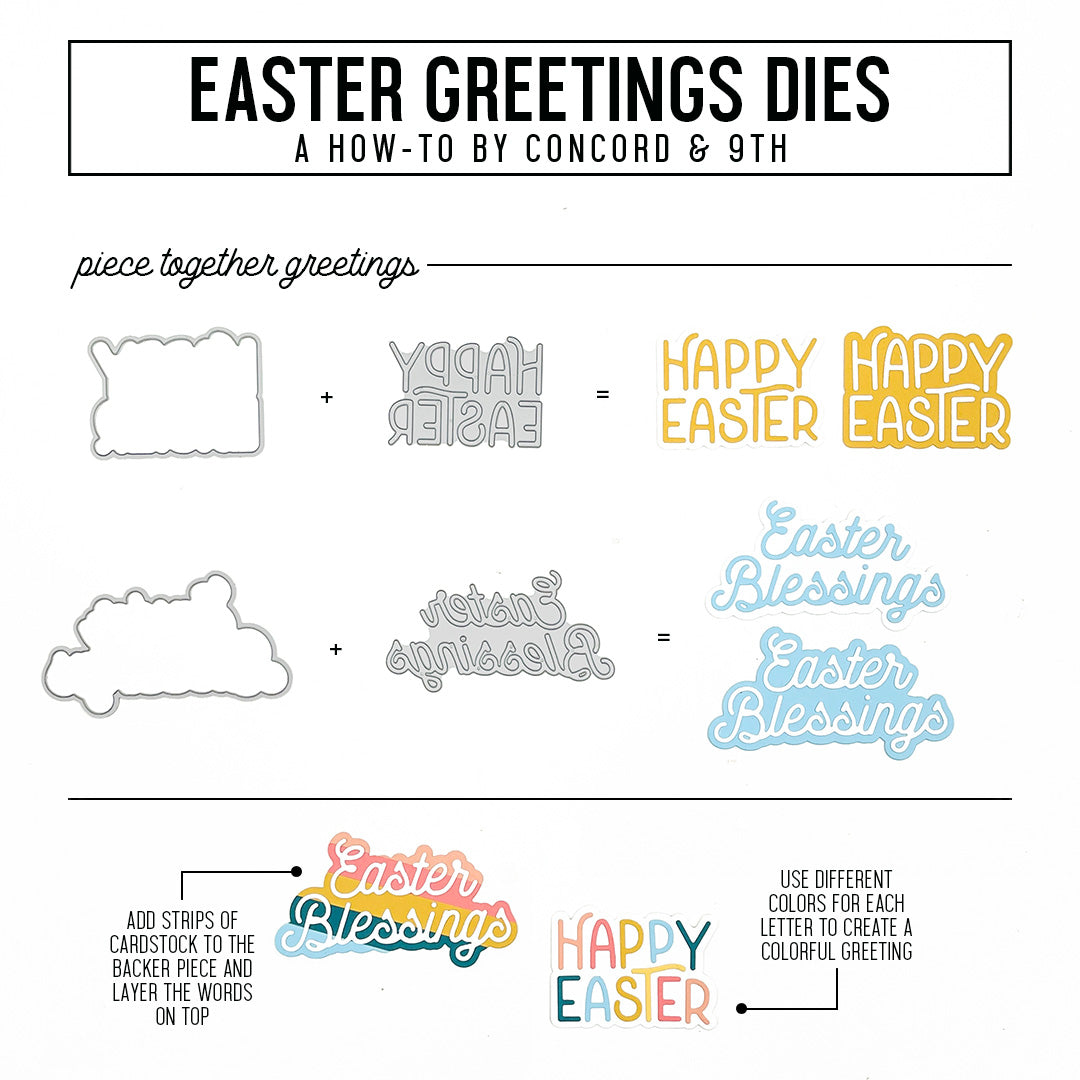 Easter Greetings Dies