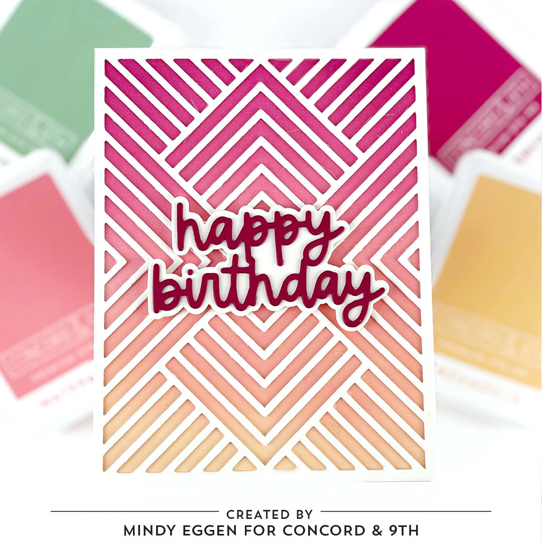 Troquel frontal de tarjeta con incrustaciones Empire