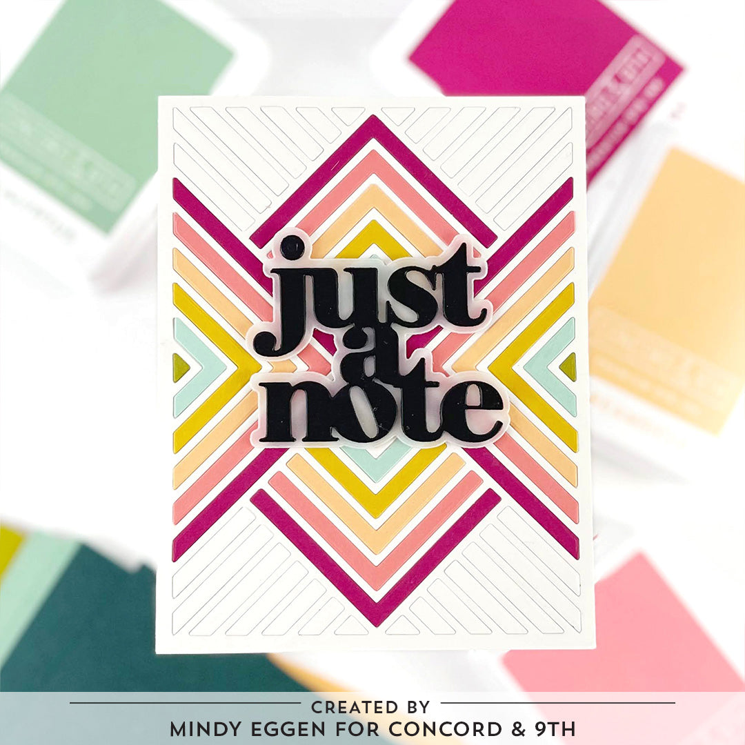 Troquel frontal de tarjeta con incrustaciones Empire