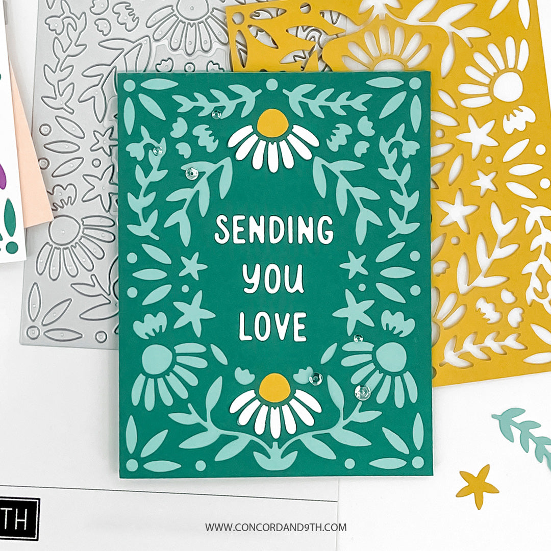 Troqueles de jardín encantado