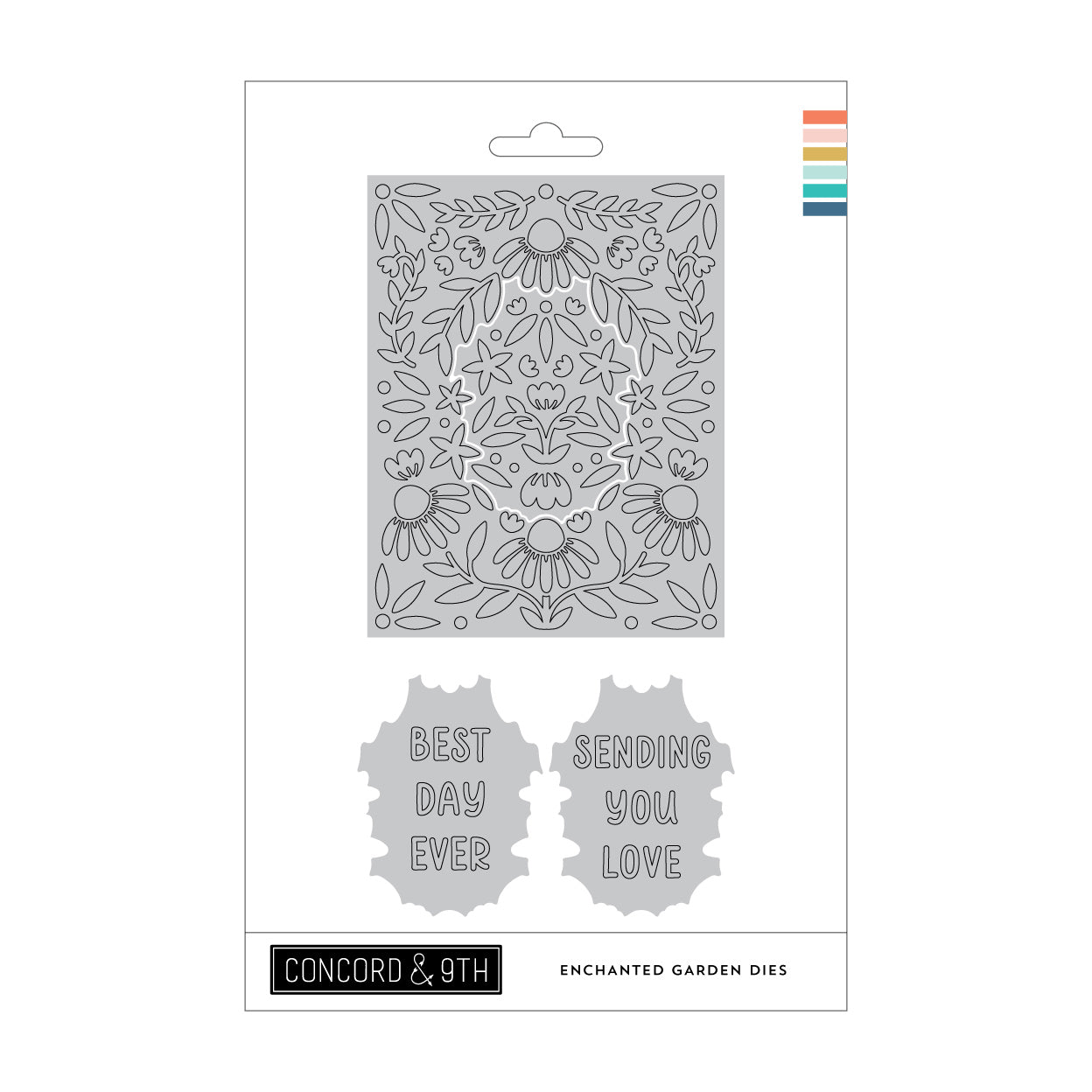 Troqueles de jardín encantado