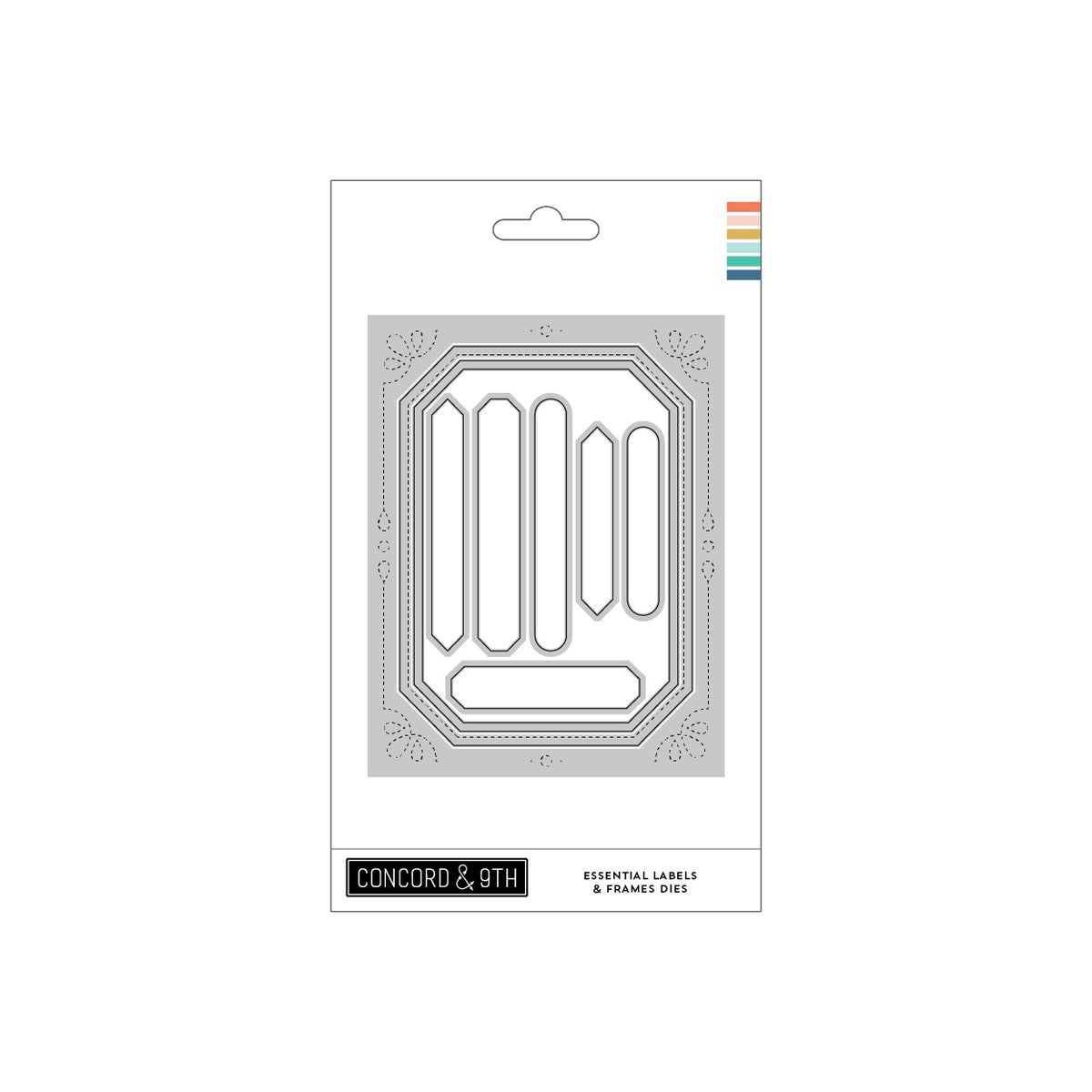Essential Labels & Frames Dies