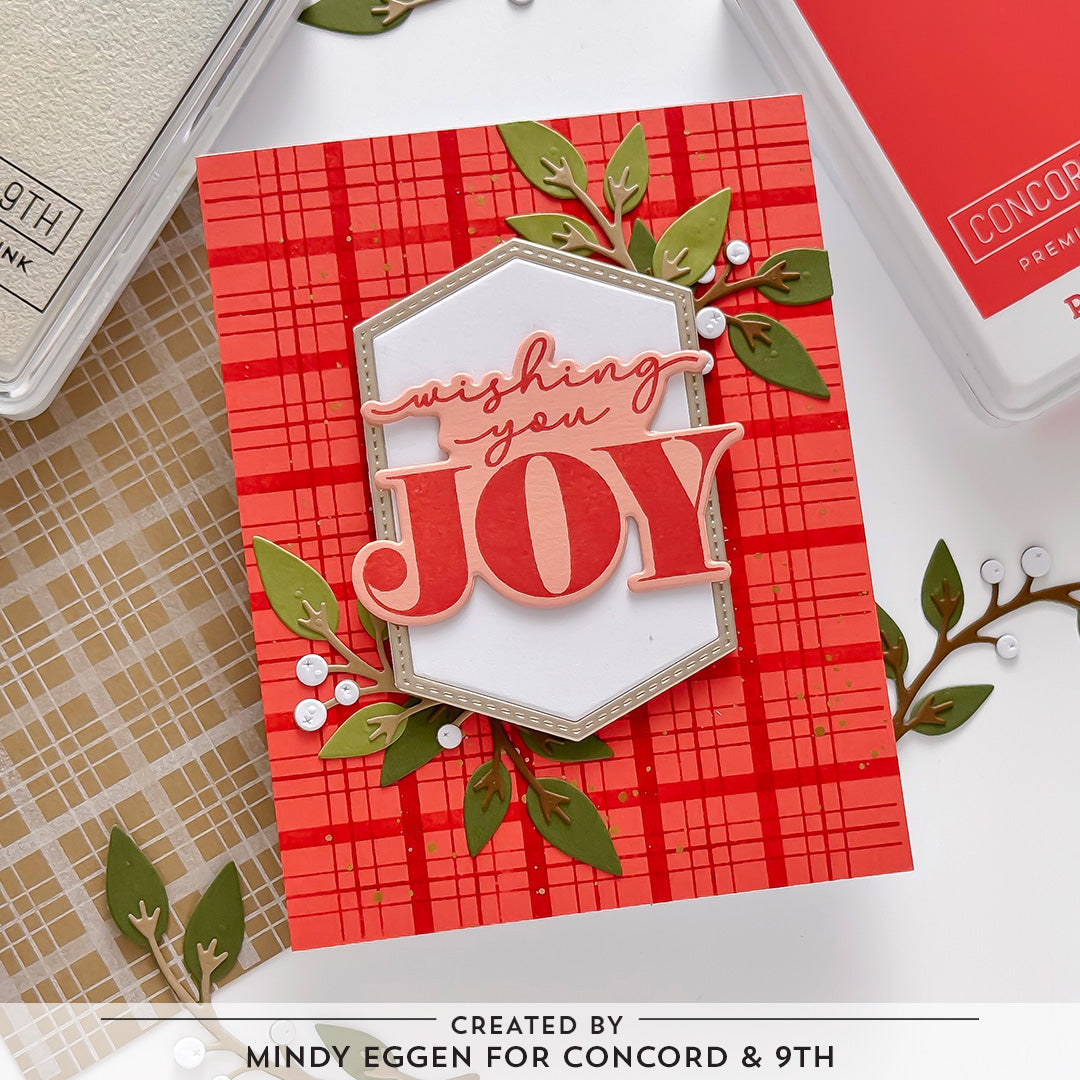 Everyday Plaid Background Stamp Set