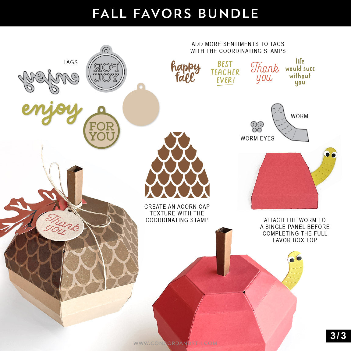 Fall Favors Stamp Set