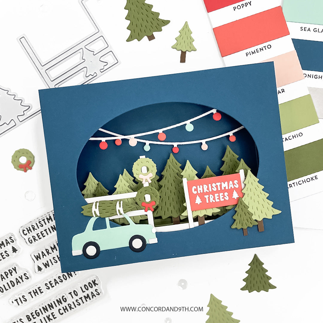 Festive Christmas Assorted Color Cardstock Pack