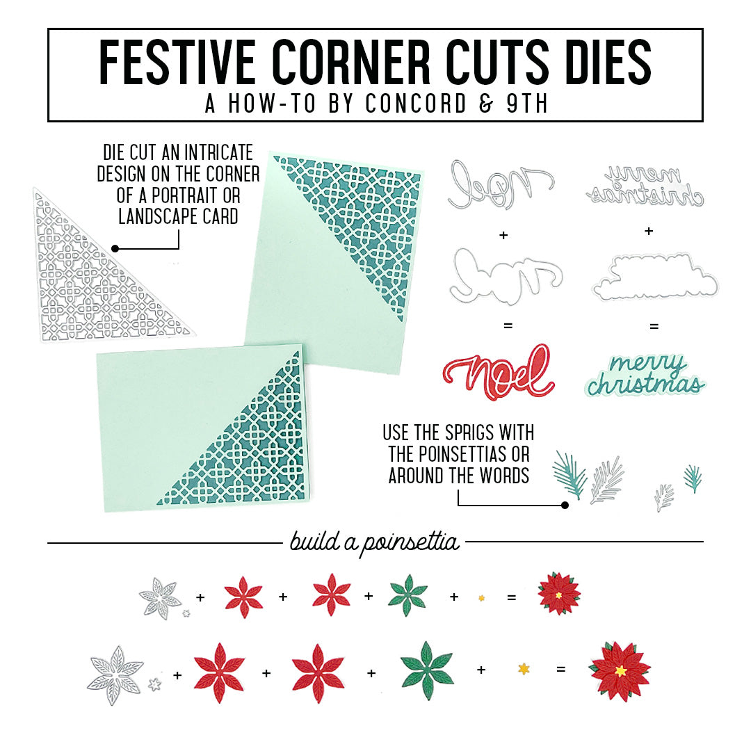 Festive Corner Cuts Dies
