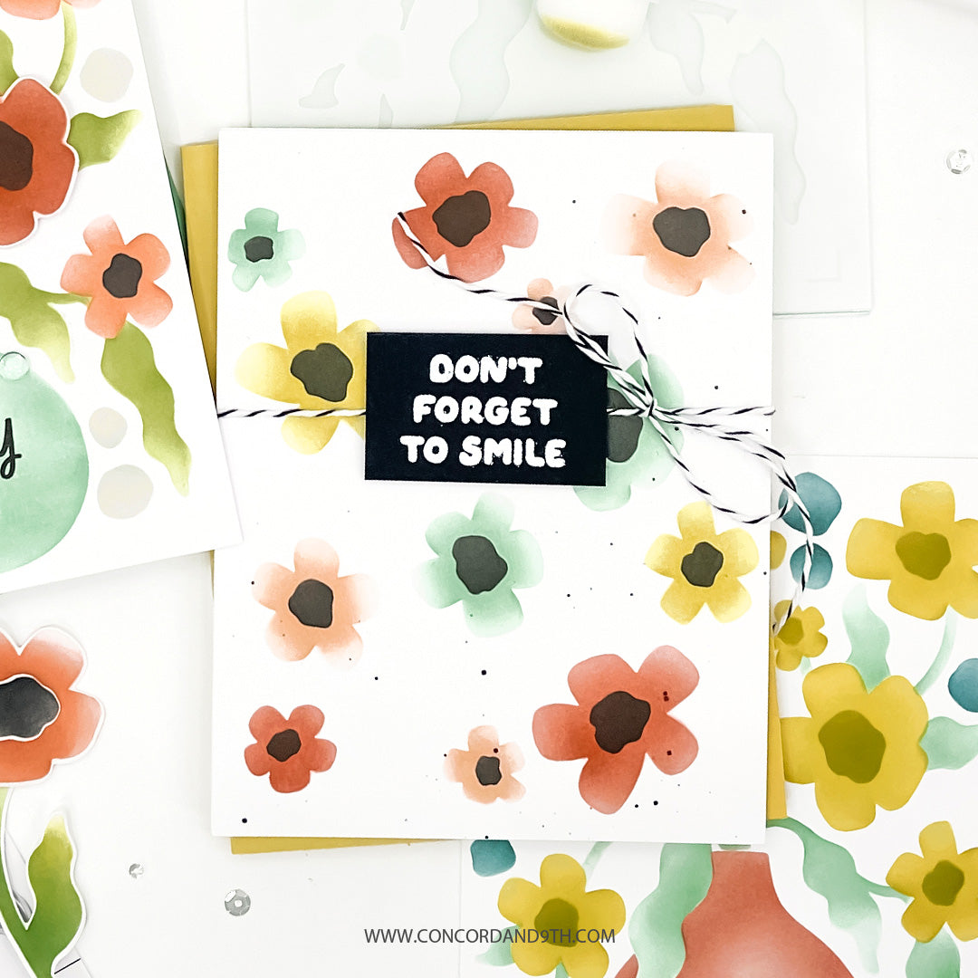 Filled with Joy Stencil Pack