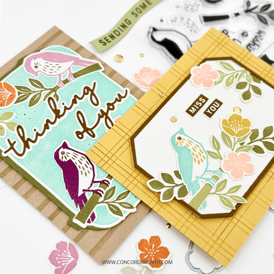 Finch Friends Stamp Set