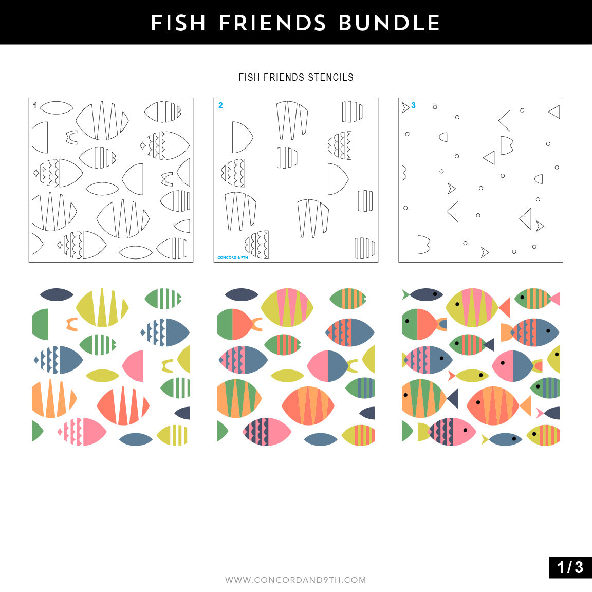 Fish Friends Stamp Set