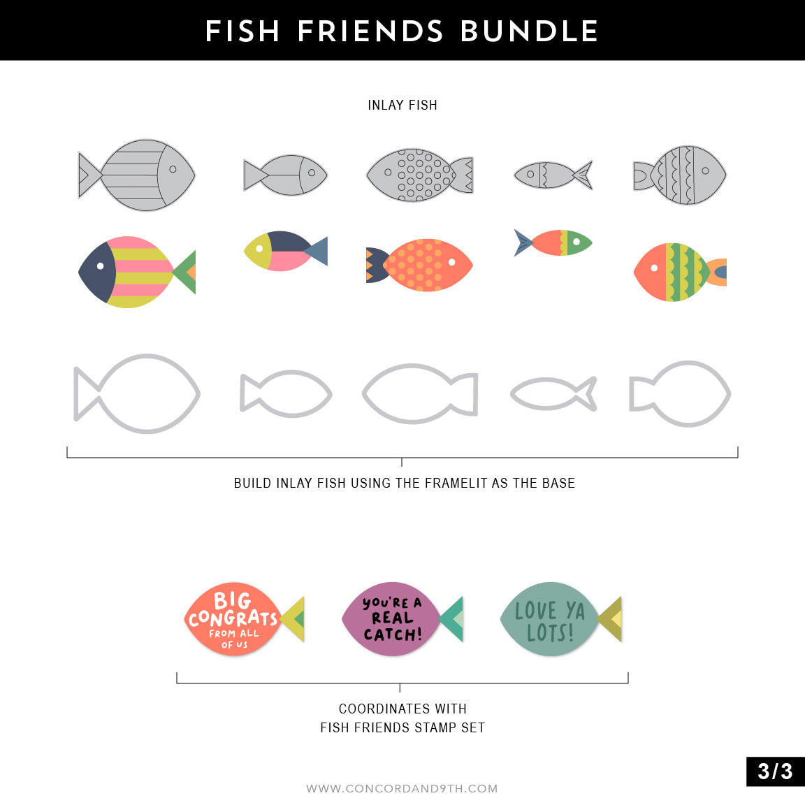 Fish Friends Stamp Set