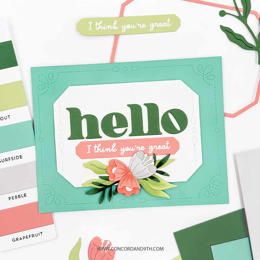 Essential Labels & Frames Dies
