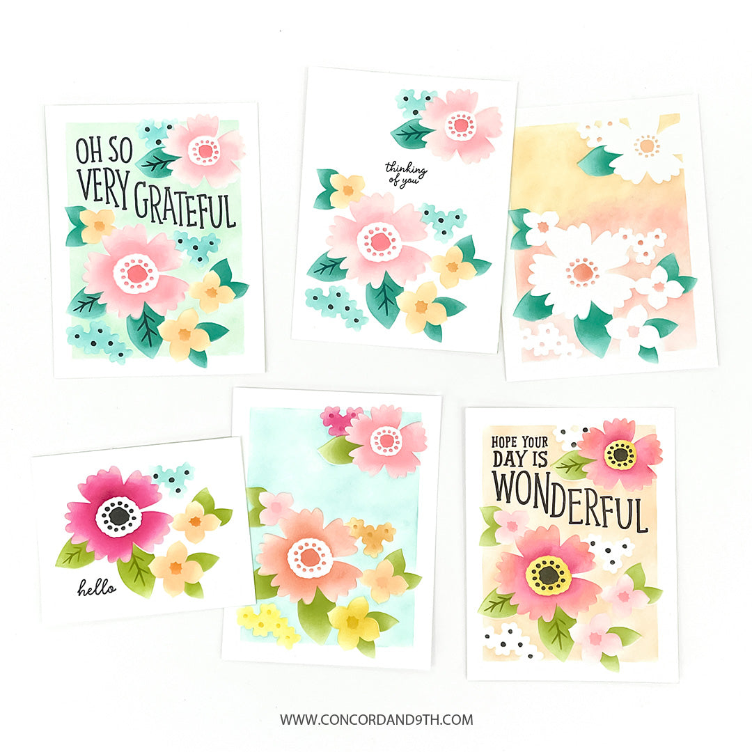 Garden Path Stamp Set - Concord & 9th