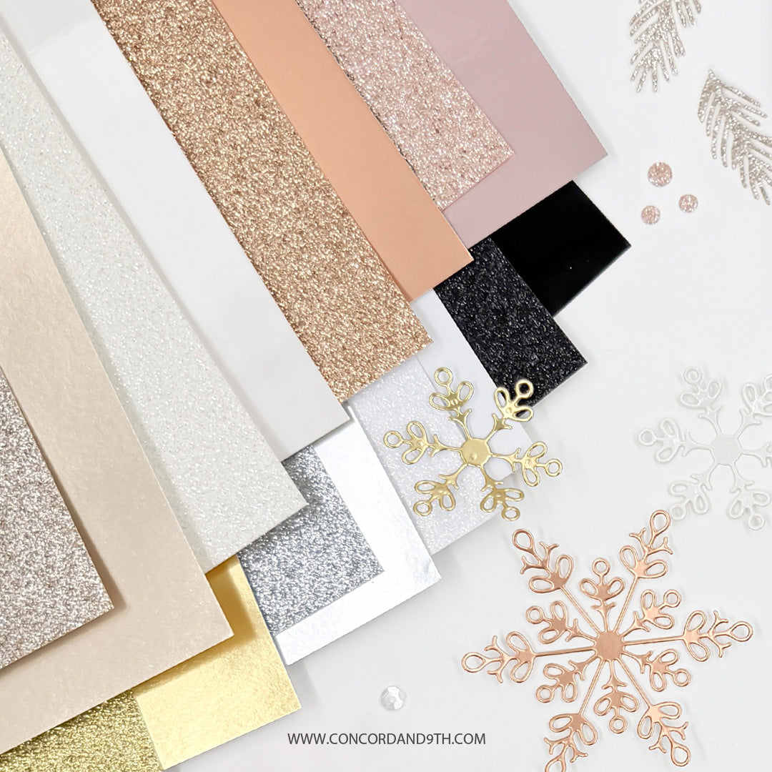 Glitter Assorted Cardstock Pack