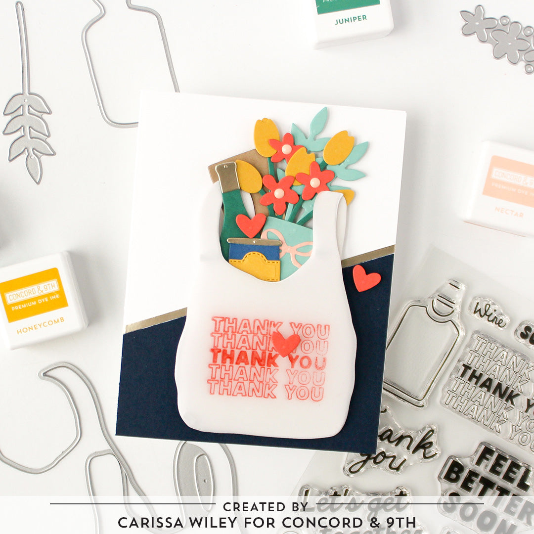 Grocery Greetings Stamp Set