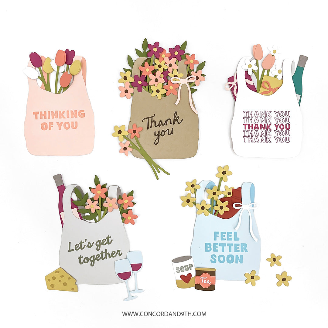 Grocery Greetings Stamp Set