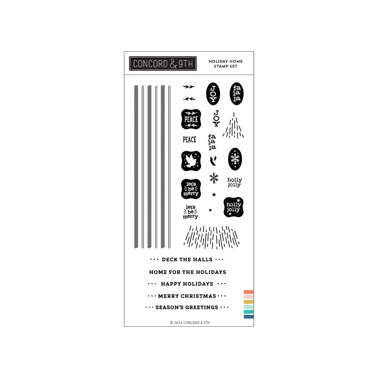 Holiday Home Stamp Set