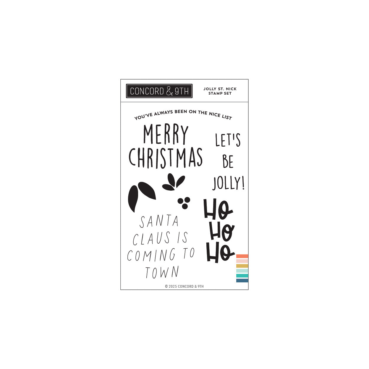 Jolly St. Nick Stamp Set