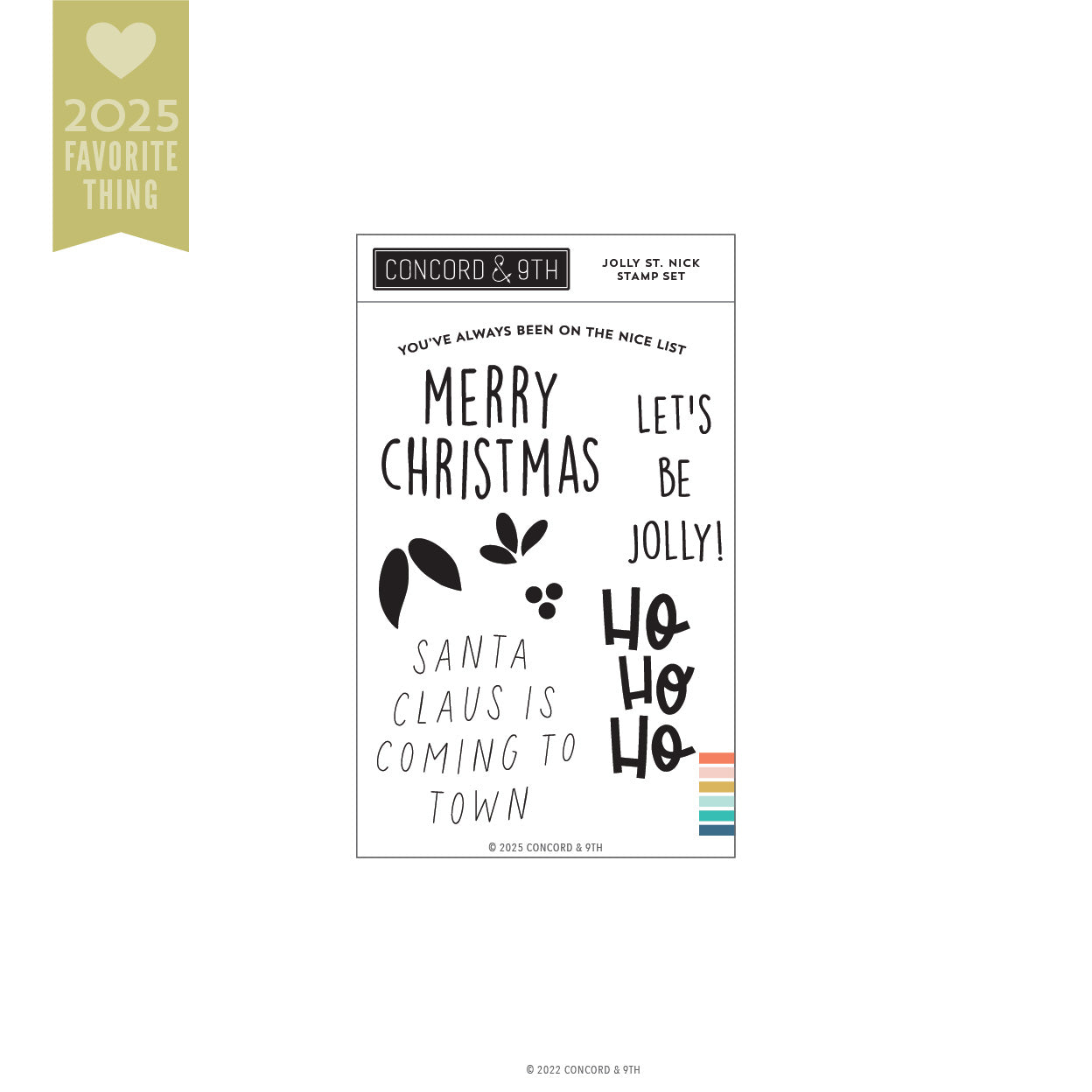 Jolly St. Nick Stamp Set