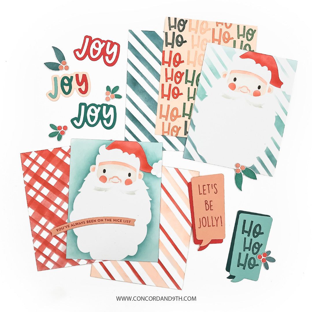 Jolly St. Nick Stencil Pack