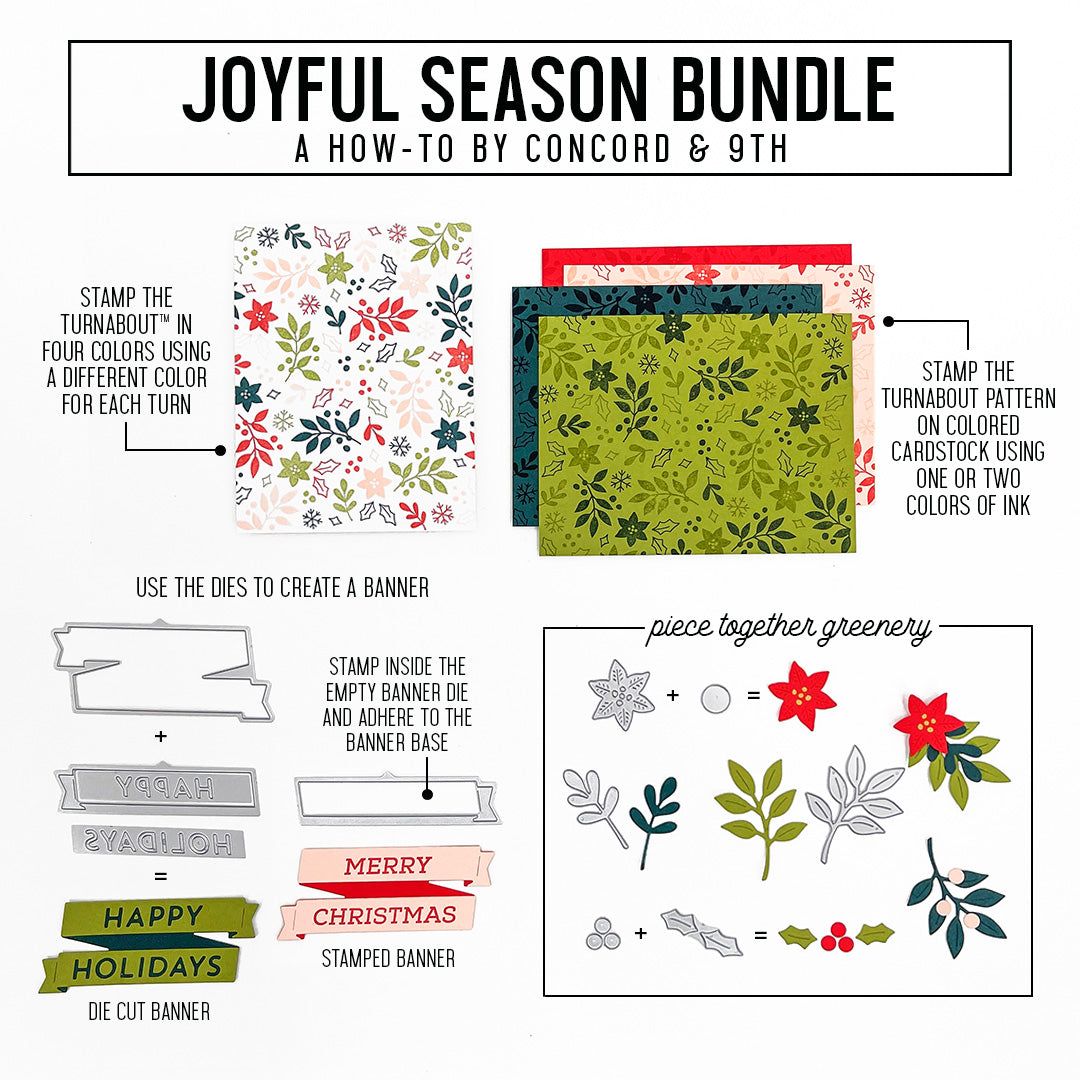 Joyful Season Turnabout™ Stamp Set