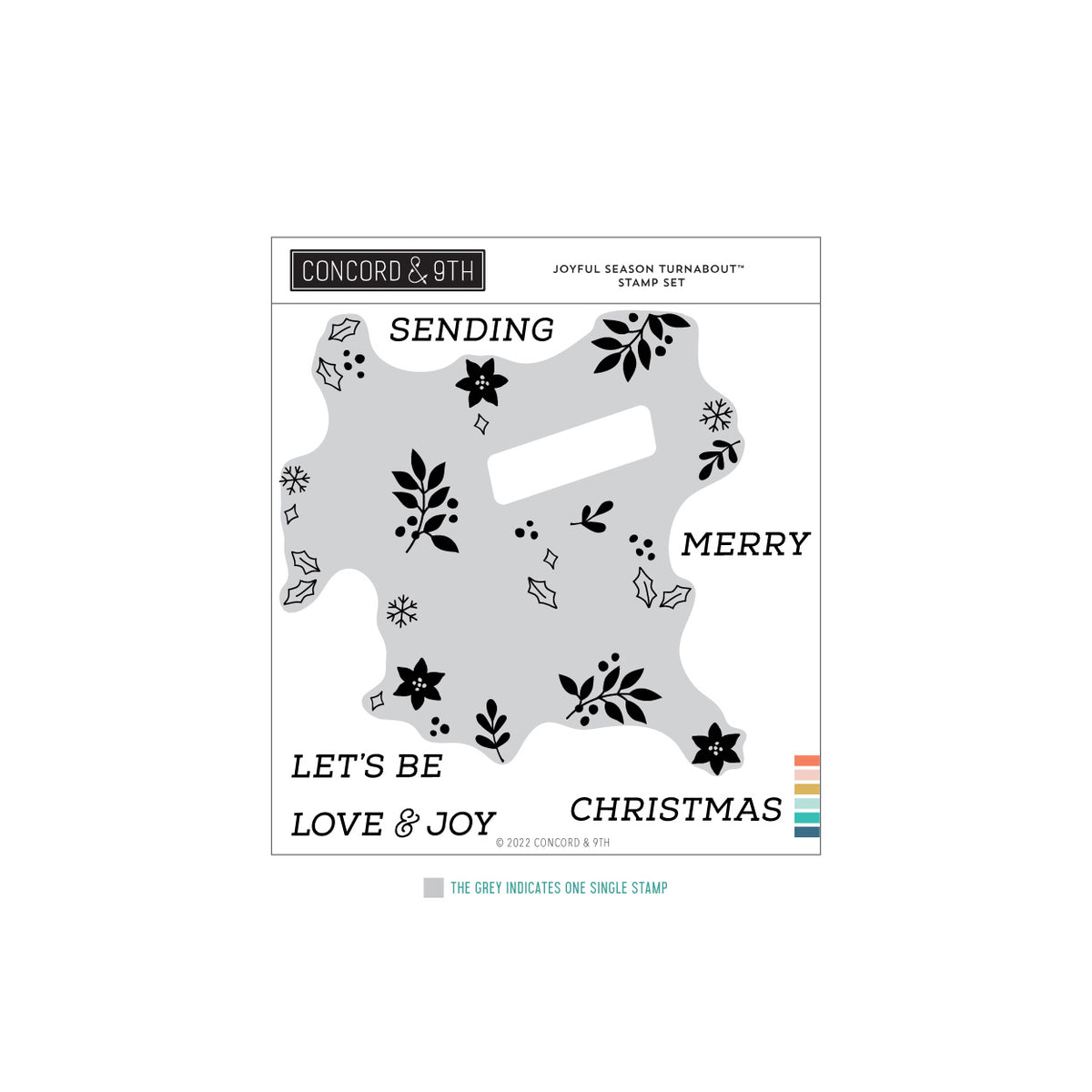 Joyful Season Turnabout™ Stamp Set