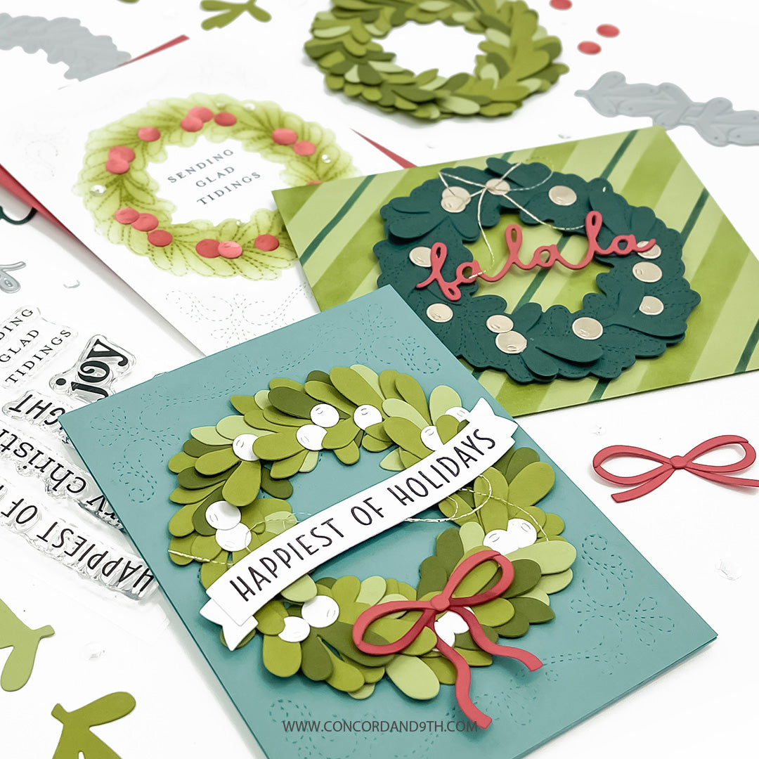 Joyful Wreath Stamp Set
