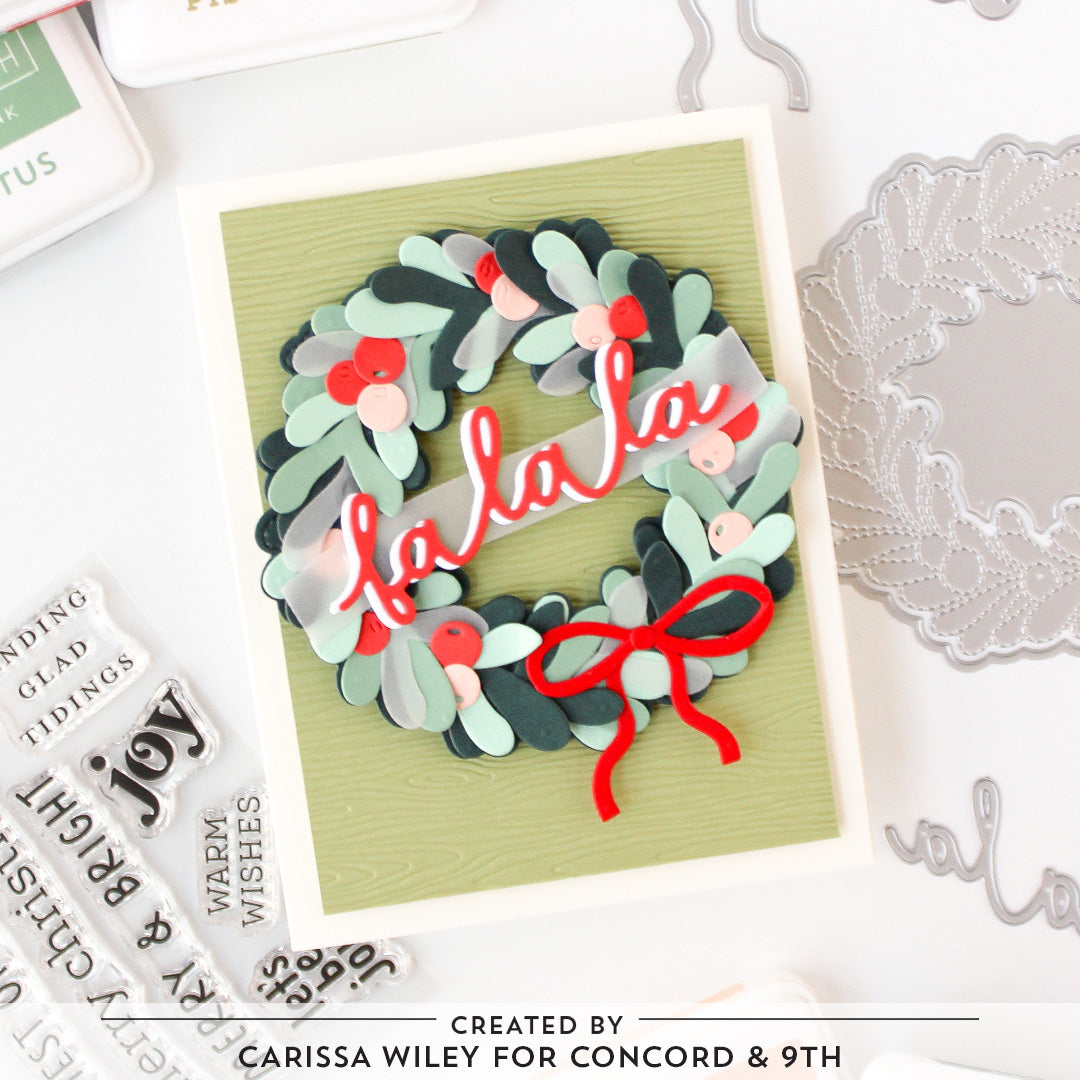 Joyful Wreath Stamp Set