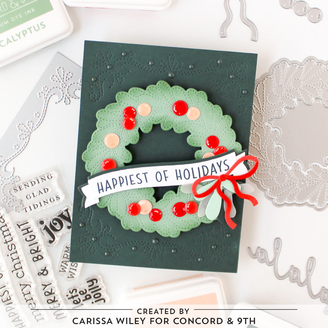 Joyful Wreath Stamp Set