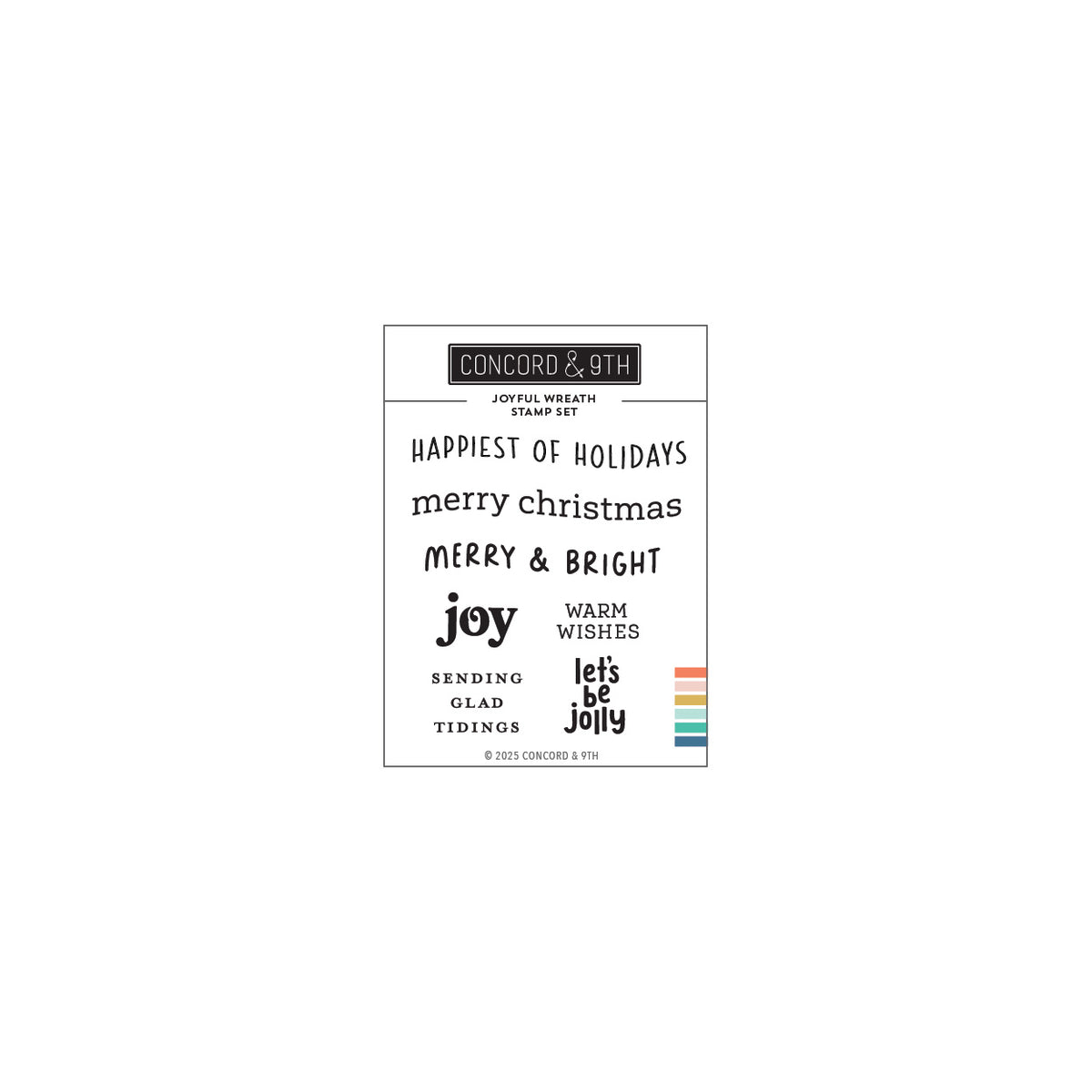 Joyful Wreath Stamp Set