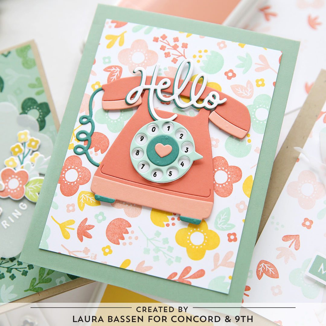 Folkart Flower Turnabout™ Stamp Set