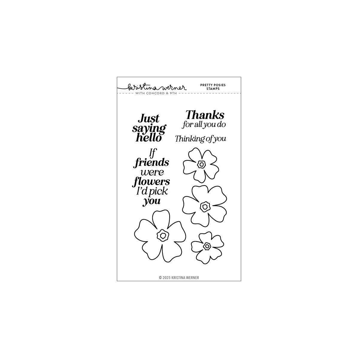 Pretty Posies Stamp Set