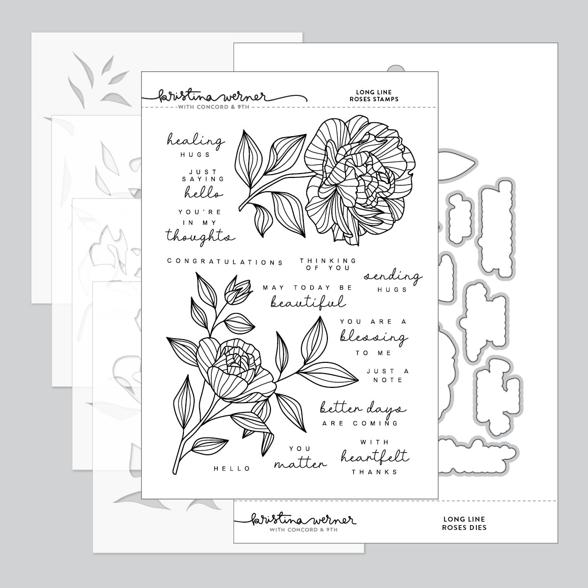 Long Line Roses Bundle